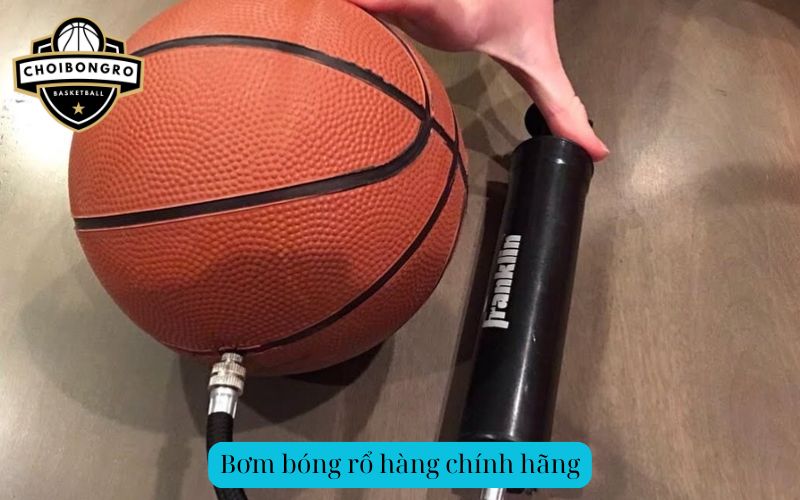 Bơm bóng rổ hàng chính hãng