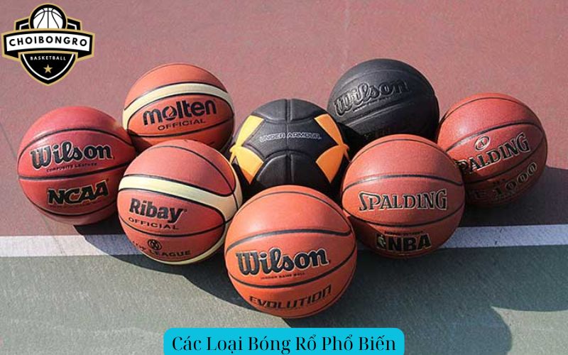 Các Loại Bóng Rổ Phổ Biến