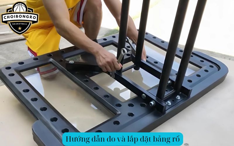 Hướng dẫn đo và lắp đặt bảng rổ