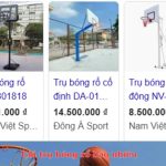 Giá trụ bóng rổ bao nhiêu? mua ở đâu?