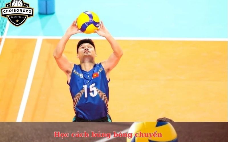 Học cách búng bóng chuyền
